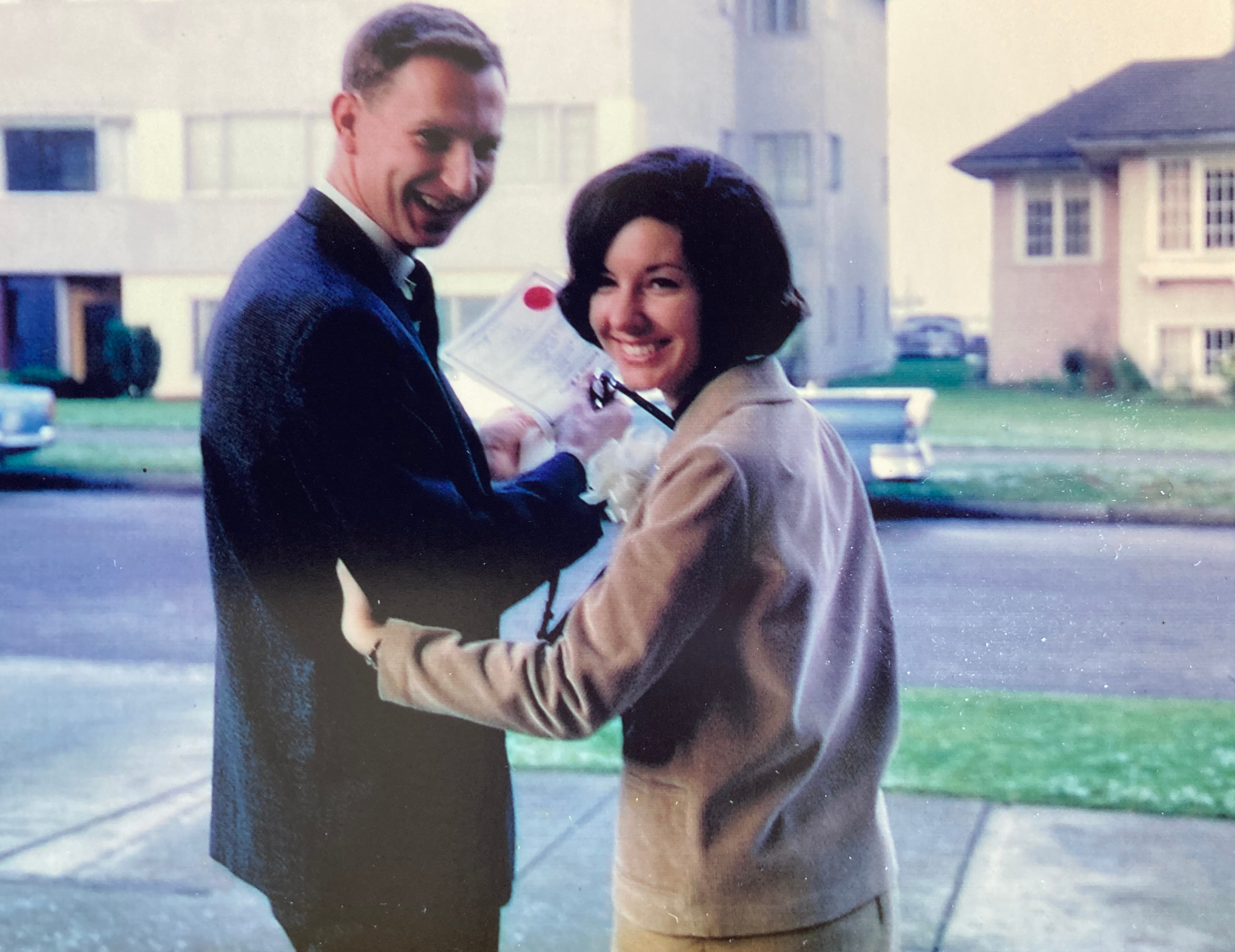 Dave and June married, 1966