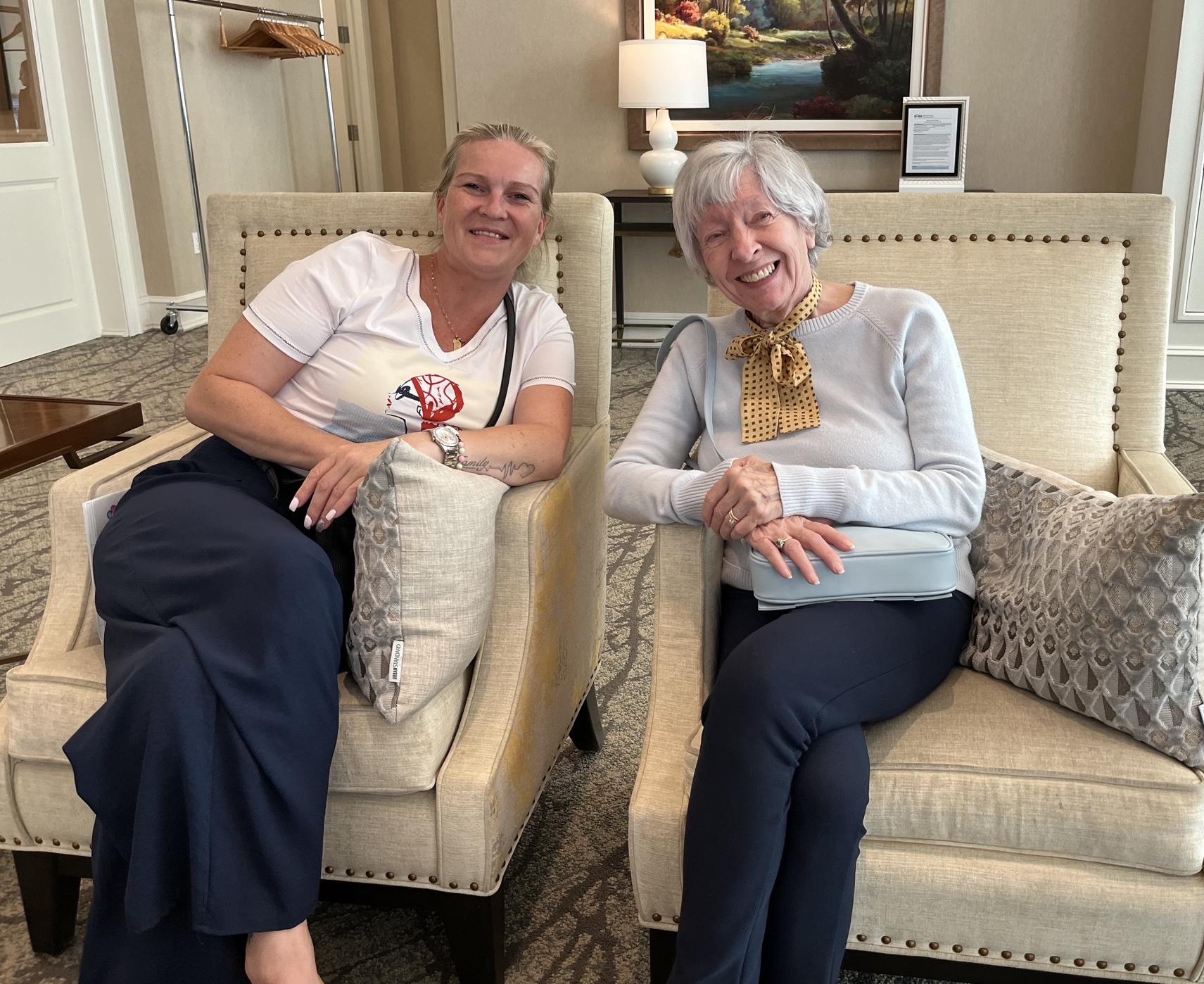 Joce and June, August 2025