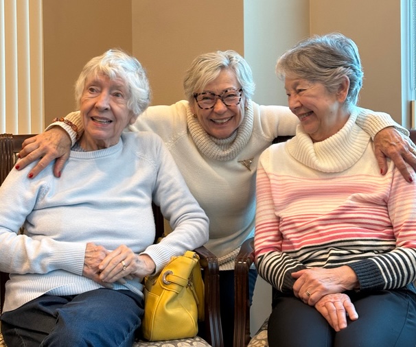 June, Rose and Misi, Christmas 2024